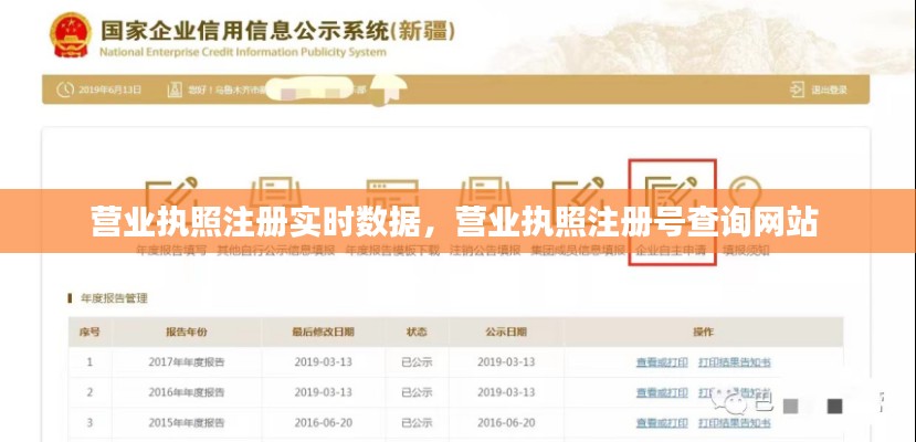 营业执照注册实时数据,营业执照注册号查询网站