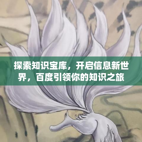 探索知识宝库,开启信息新世界,百度引领你的知识之旅