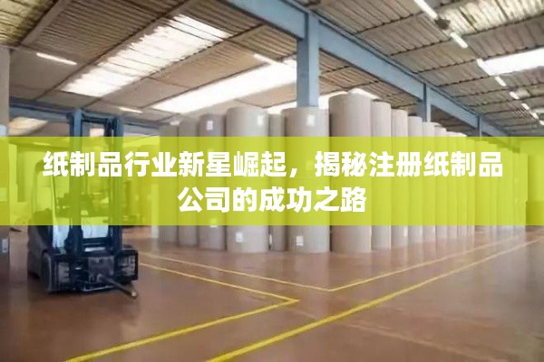 纸制品行业新星崛起,揭秘注册纸制品公司的成功之路